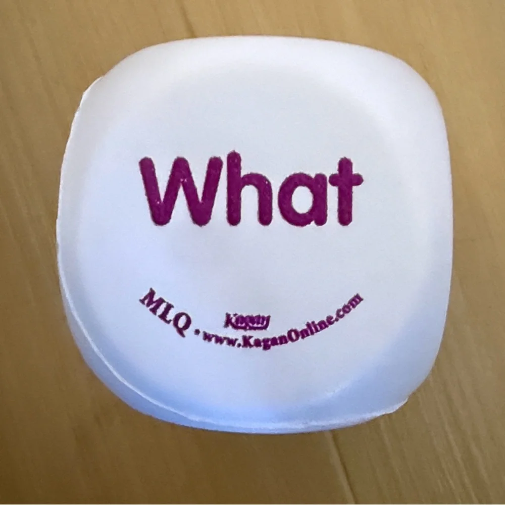 KAGAN QUESTION FOAM DICE CLASS SET (8-OF DICE) THINKING QUESTIONS READING